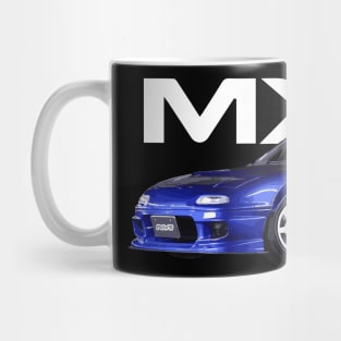 nA LAGUNA BLUE roaster miata mx-5 jdm te37 drift cars Mug